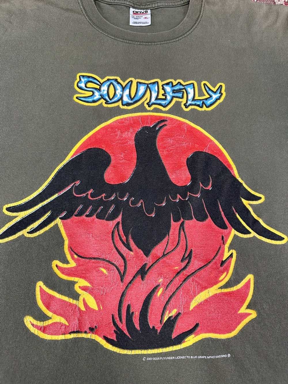 Band Tees × Tour Tee × Vintage Vintage Soulfly Ba… - image 2