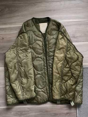1980s green military jacket - Gem