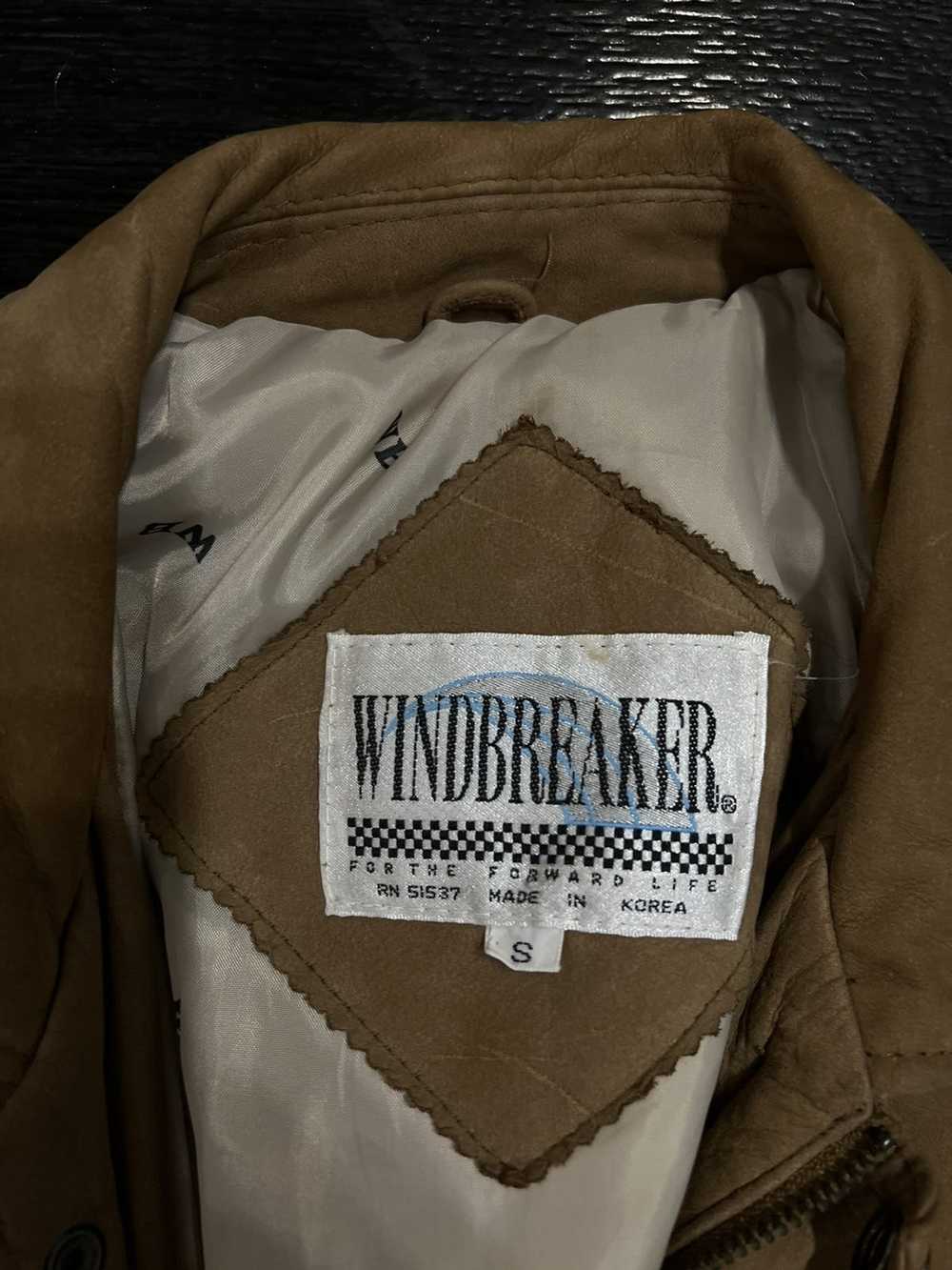 Leather Jacket × Vintage Leather suede jacket - image 4
