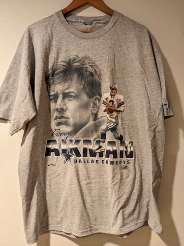 Vintage 90's Nutmeg Mills Dallas Cowboys Tee, NFL Clothing, Large, Nwt