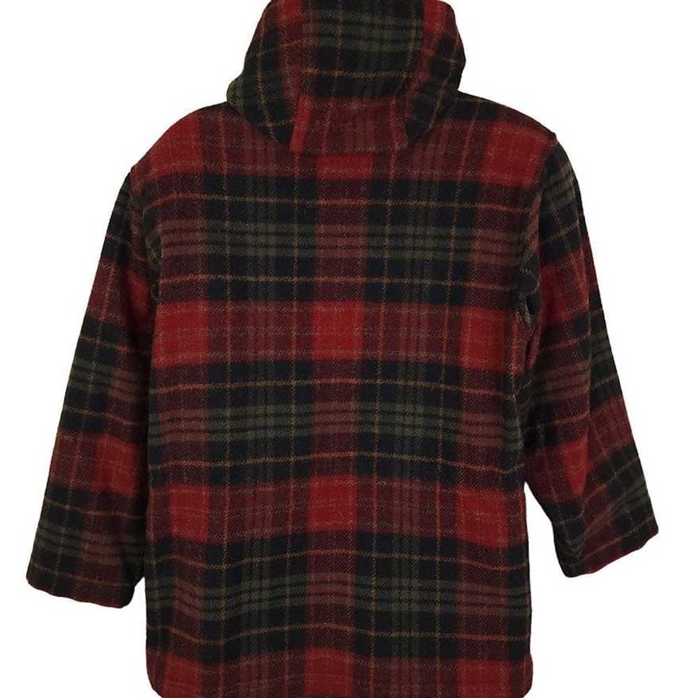 Vintage Woolrich Wool Hooded Jacket Vintage 90s W… - image 4