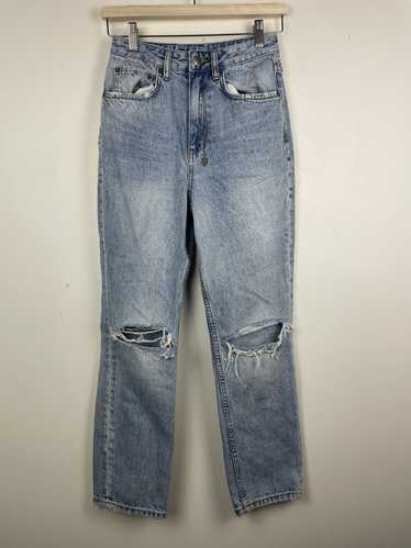 Ksubi Chitch Skinny Jeans Distressed Blowout Light