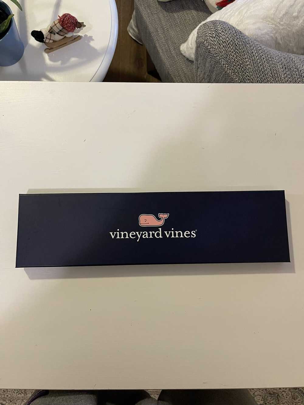 Vineyard Vines Vineyard Vines Football Navy Tie - image 2