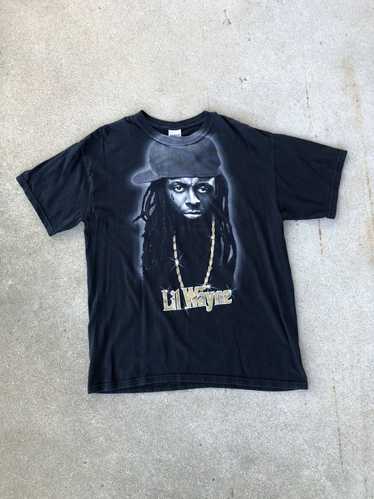 Rap Tees × Streetwear × Vintage Y2K Lil Wayne tee - image 1