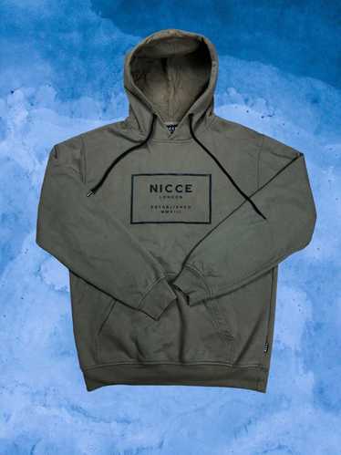 Nicce base overhead reflective logo online hoodie