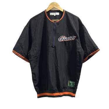 Vintage 90s Reward OHTSU Japan Club See Through Baseball Jersey M Fit S