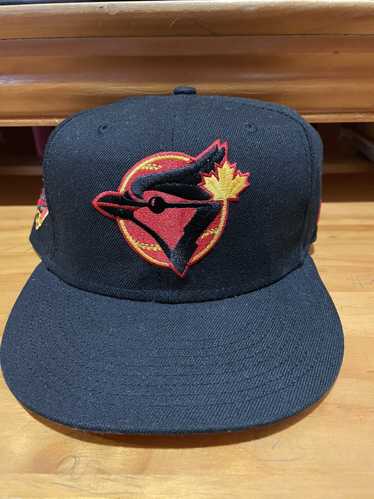 New Era Blue MLB Toronto Blue Jays Fitted Hat Size Medium Large Winter Flap