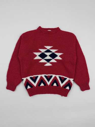 Vintage Vintage 90’s Collectif Unisex Tribal Red S