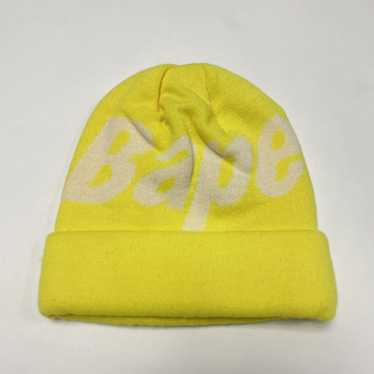BAPE Knit Cap Yellow