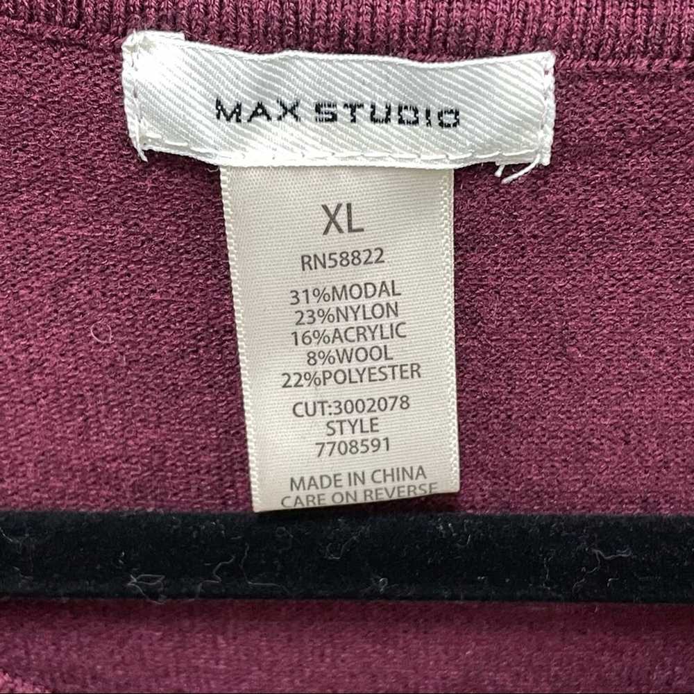 Other Max Studio Wool Women’s Mix Sweater XL - image 3