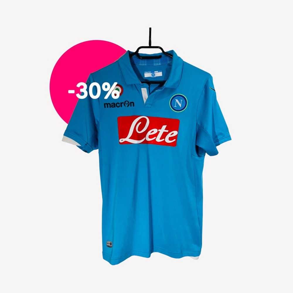 Macron × Soccer Jersey × Vintage Napoli jersey ma… - image 1