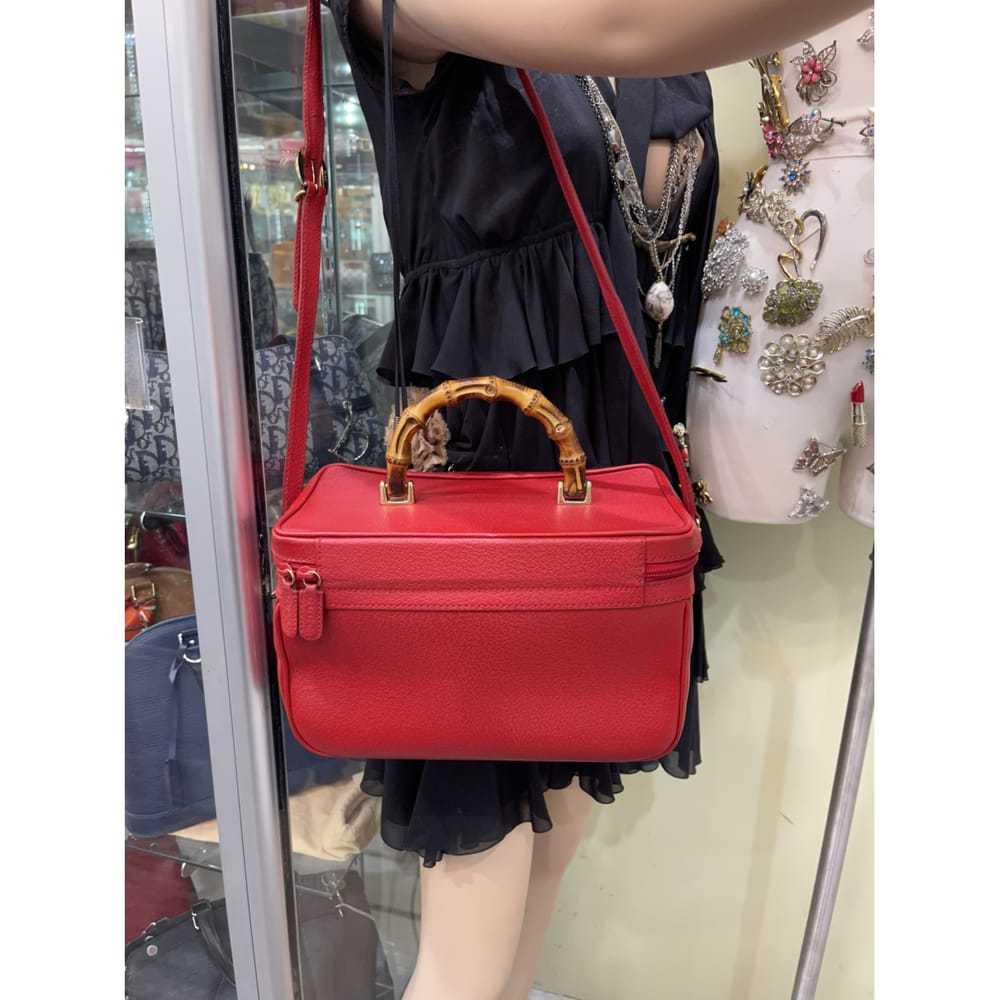 Gucci Leather satchel - image 10