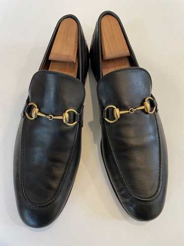Gucci Men's Jordaan Leather Loafers - Fondente - Size 6.5