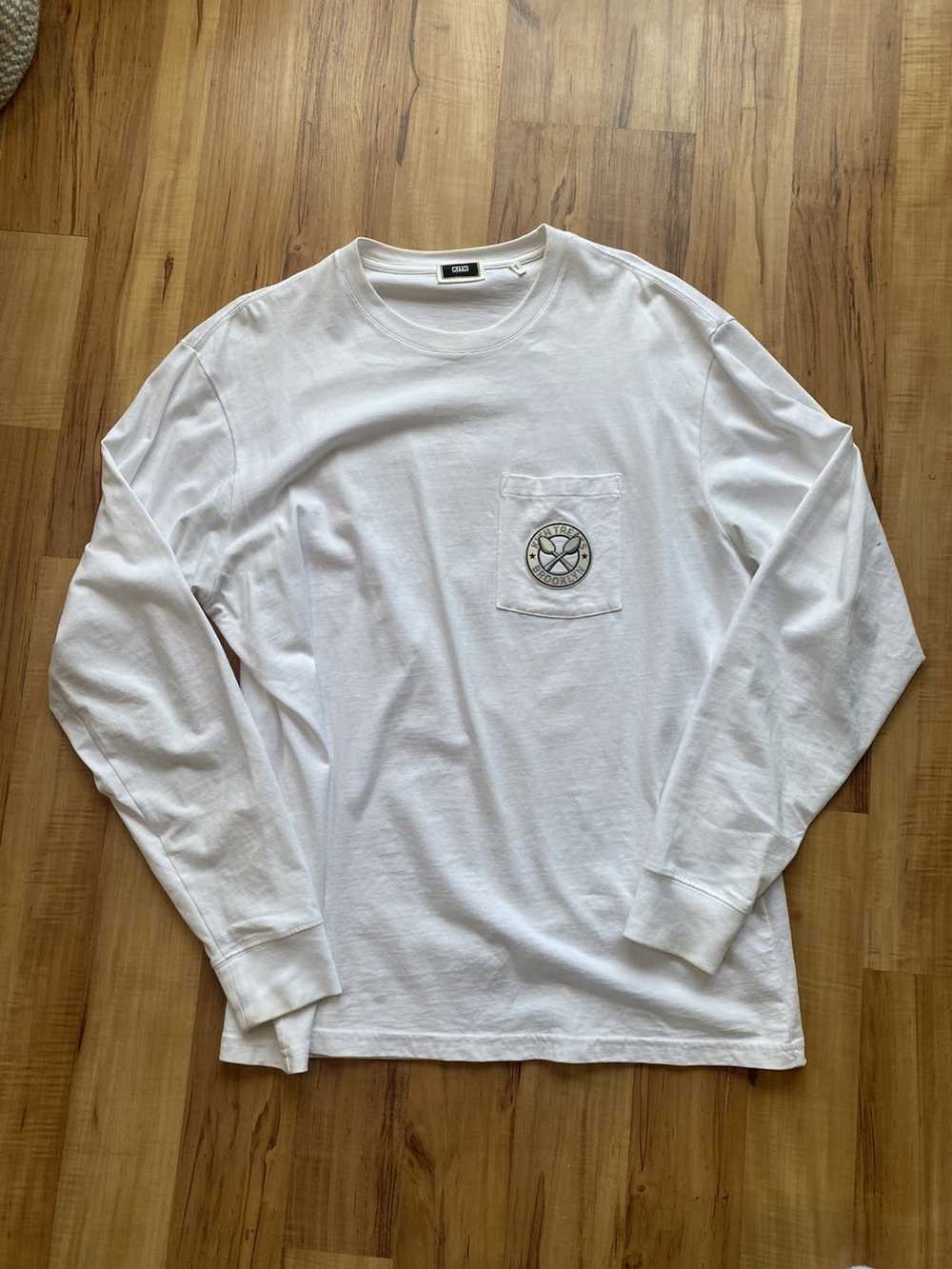 Kith Kith Treats Brooklyn Academy L/S White - L - image 1