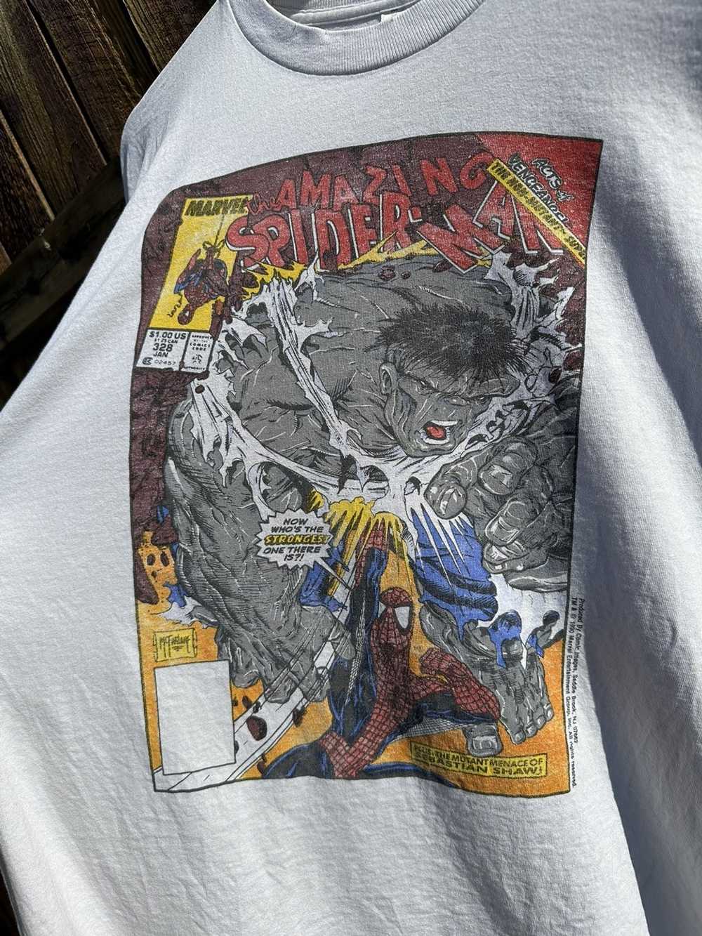 Made In Usa × Marvel Comics × Vintage 1990 Spider… - image 2