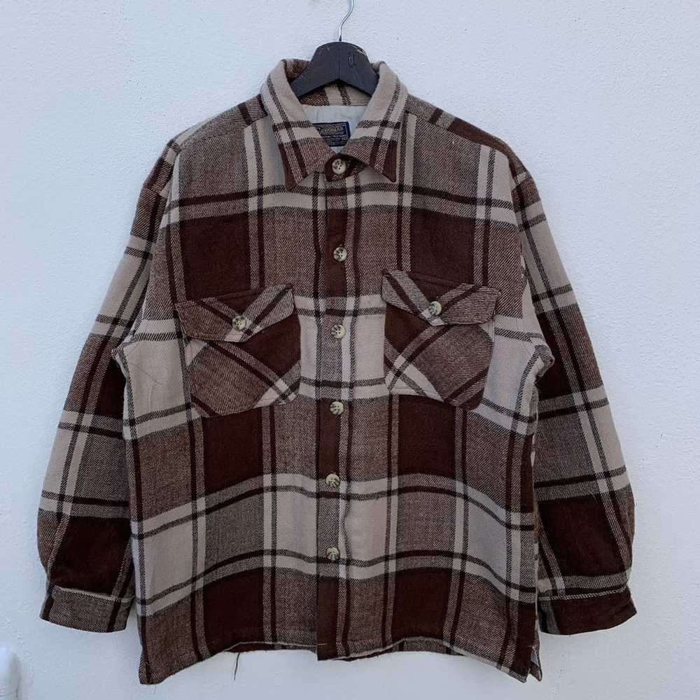 Japanese Brand × Vintage TARTAN DESIGN WORKERS WE… - image 2