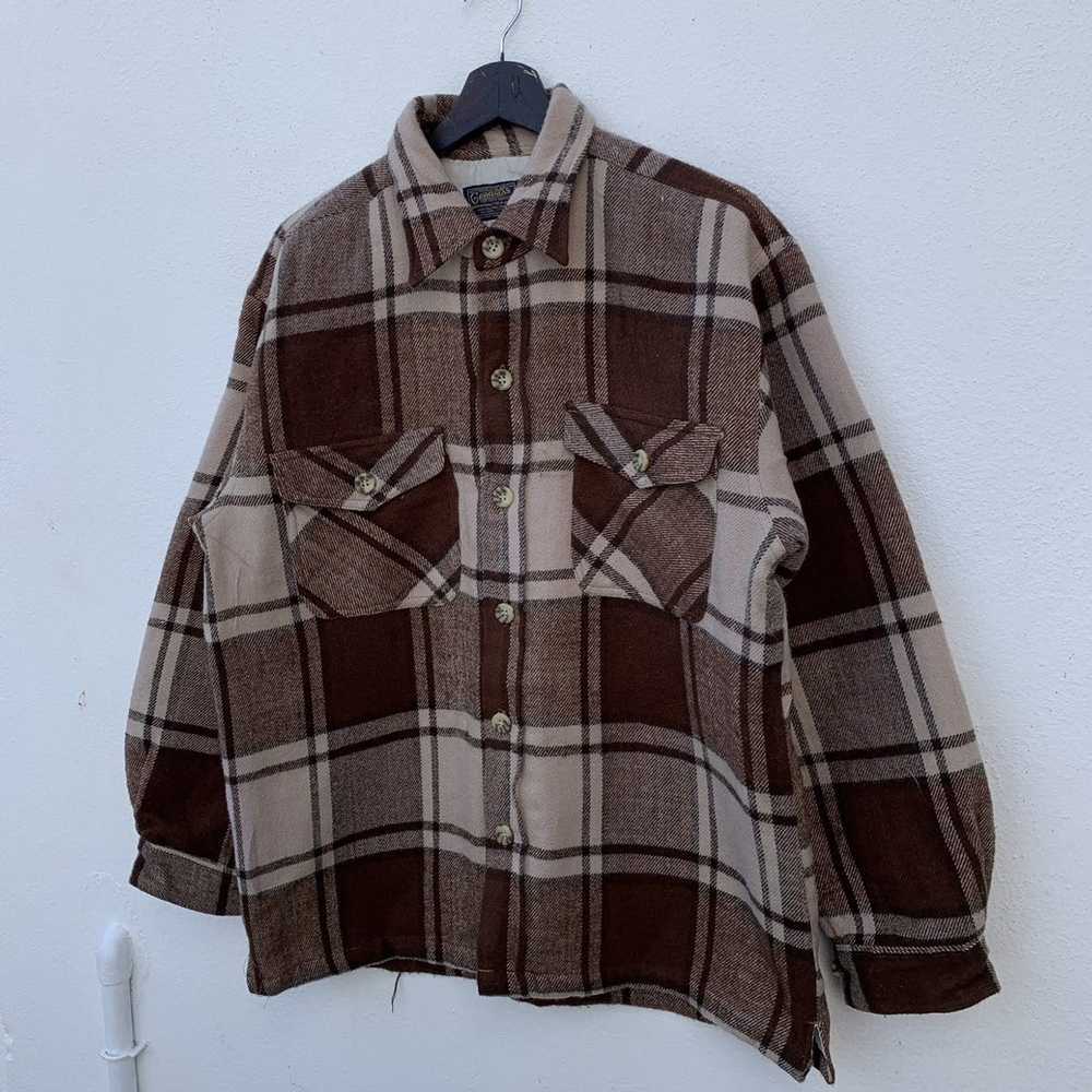 Japanese Brand × Vintage TARTAN DESIGN WORKERS WE… - image 3