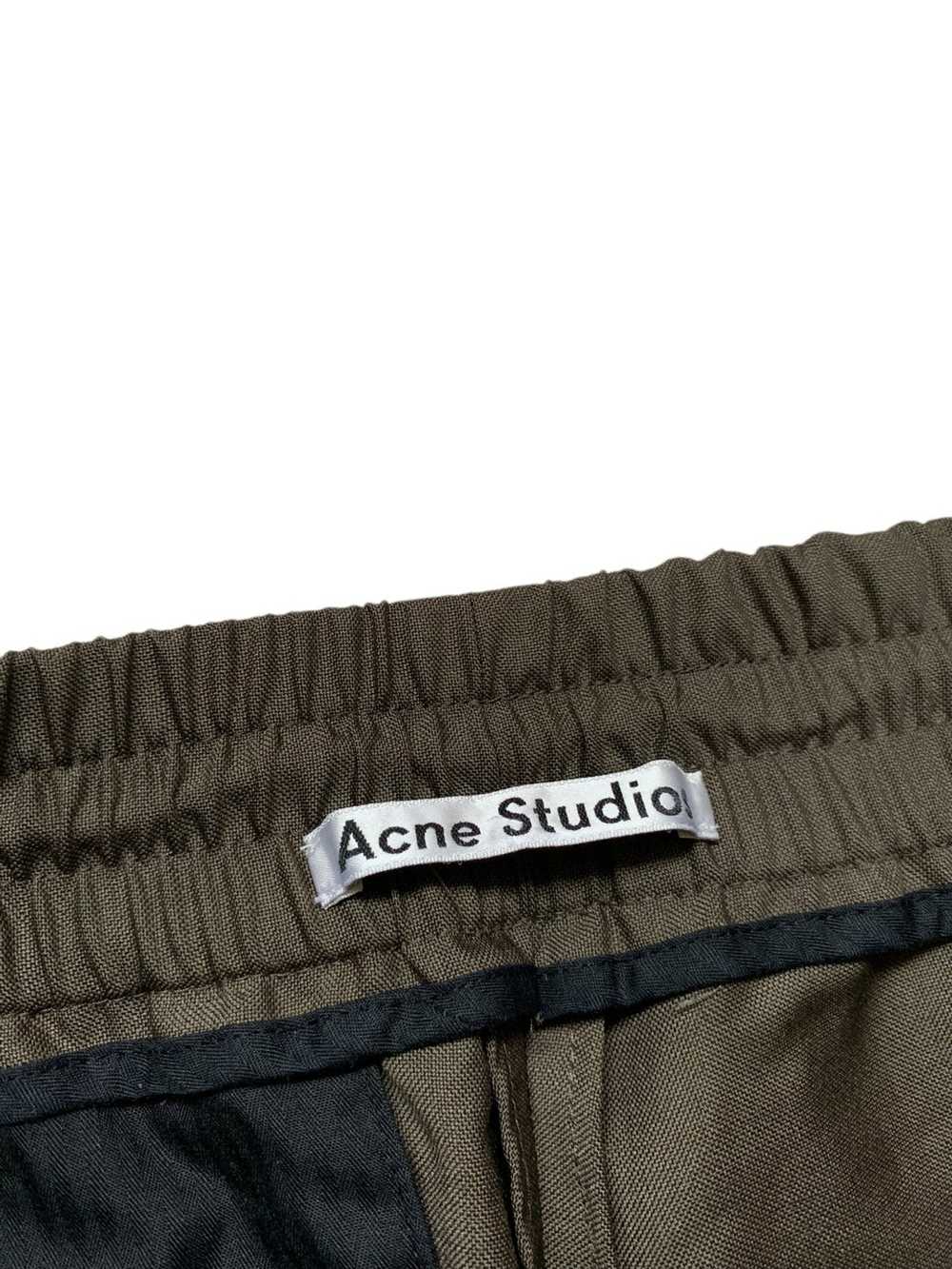 Acne Studios × Luxury Acne studios khaki trousers… - image 4