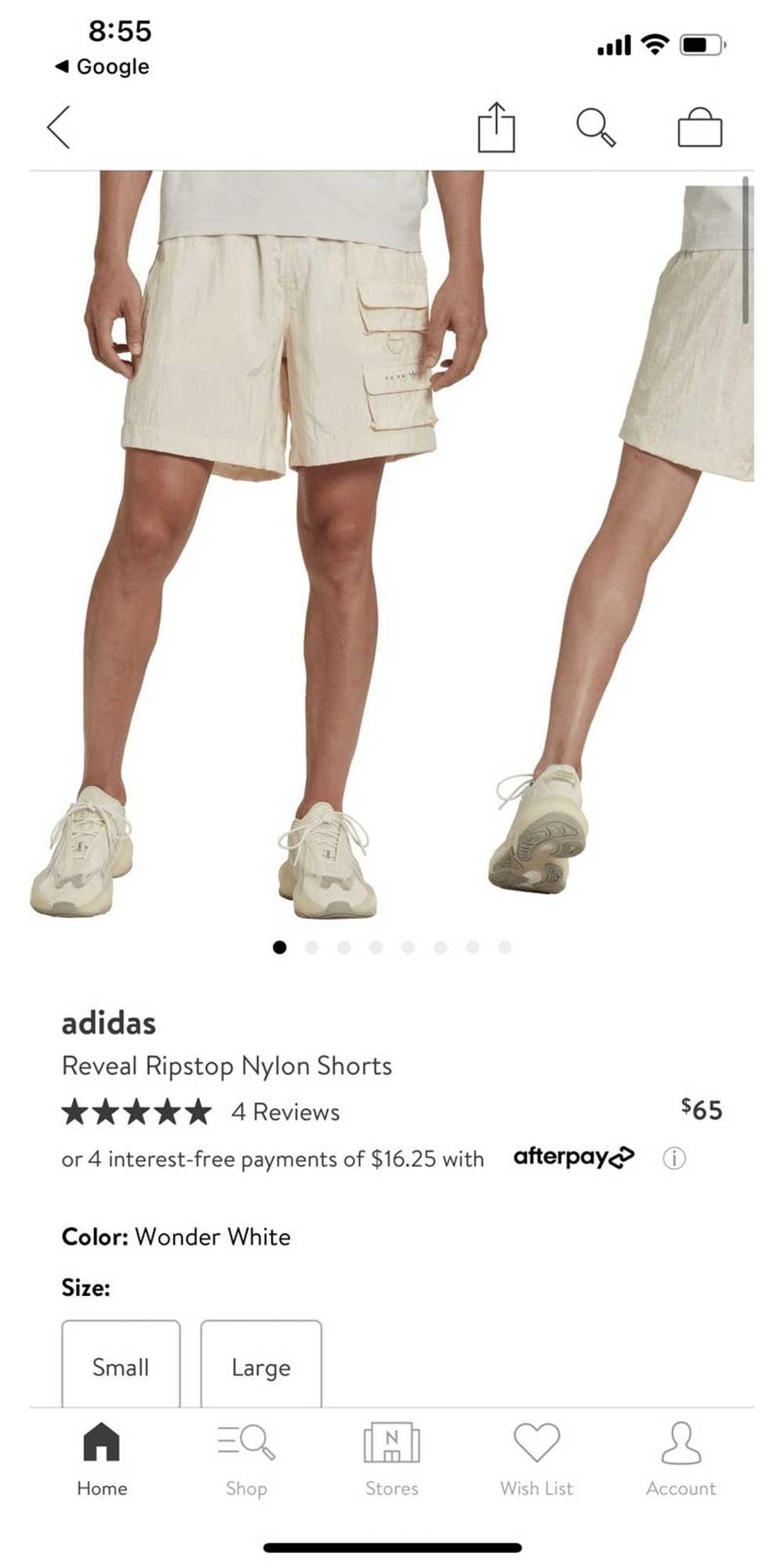 Adidas Adidas reveal ripstop shorts size M - image 5