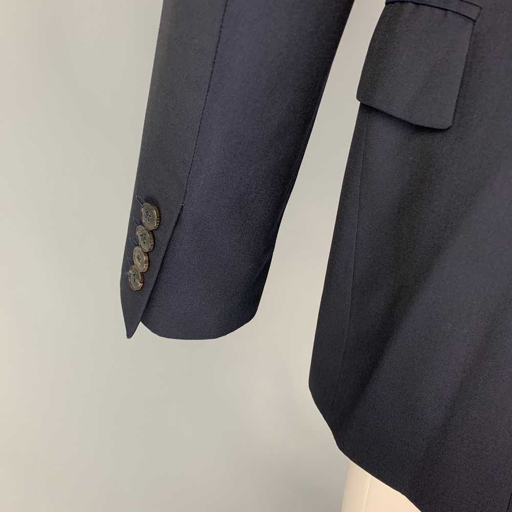 Gucci Navy Wool Single Breasted Sport Coat - image 4