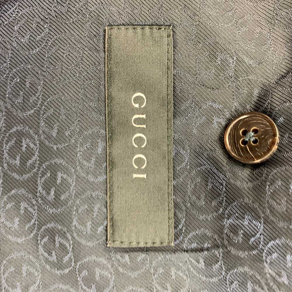 Gucci Navy Wool Single Breasted Sport Coat - image 6