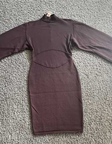 Alaia × Vintage Azzedine Alaïa 80s wool knit dress