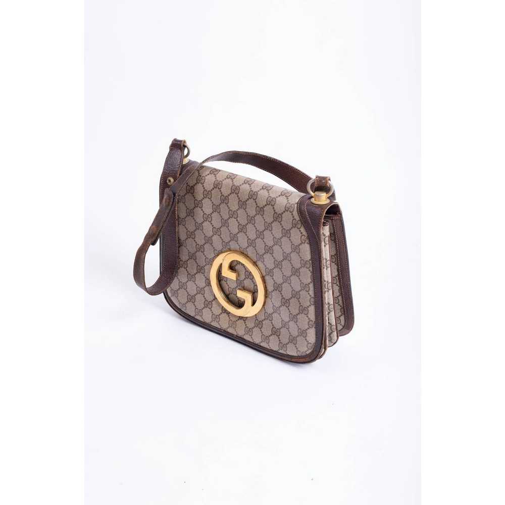 Gucci Rare 1970s GUCCI Monogram Blondie Bag in Br… - image 4