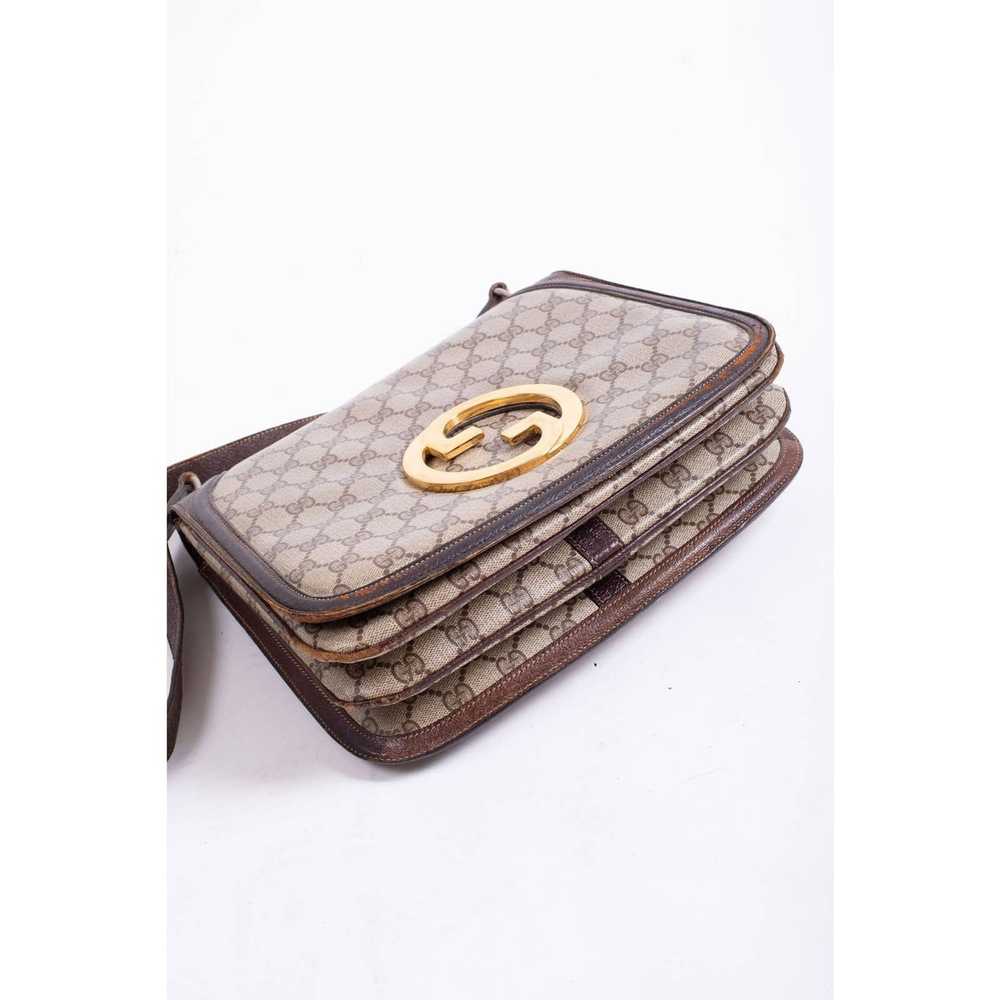 Gucci Rare 1970s GUCCI Monogram Blondie Bag in Br… - image 8