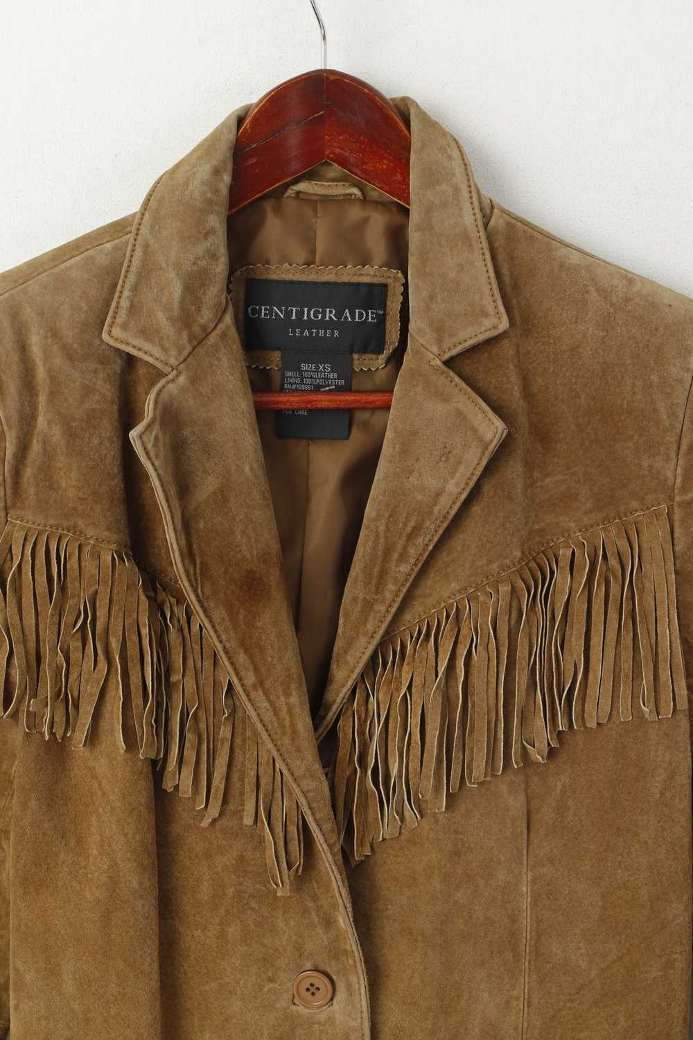 Leather Jacket × Vintage Centigrade Women XS Jack… - image 3