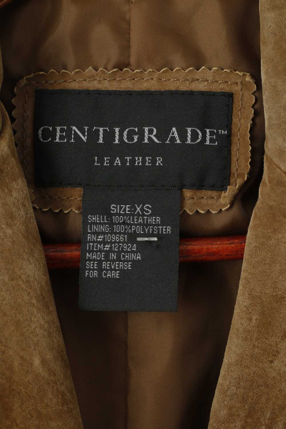 Leather Jacket × Vintage Centigrade Women XS Jack… - image 4