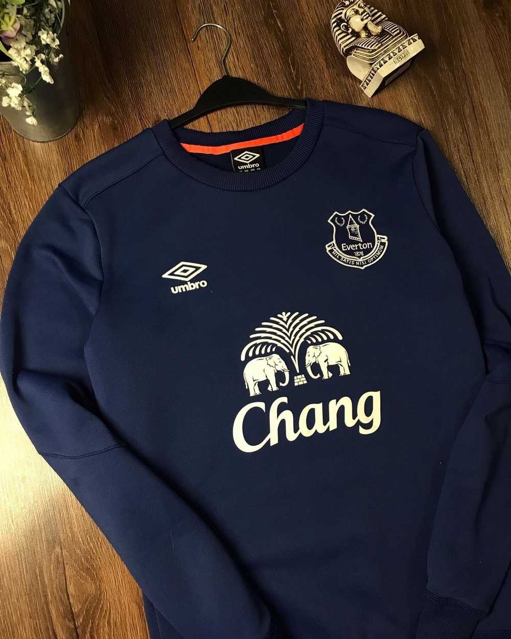 Soccer Jersey × Umbro Umbro FC Everton sweatshirt… - image 5