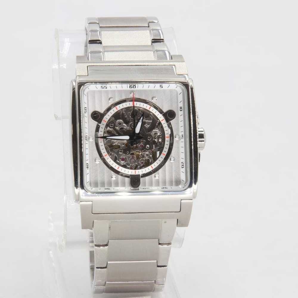 Bulova Chrome Silver Men's White Dial C877602 Wat… - image 1