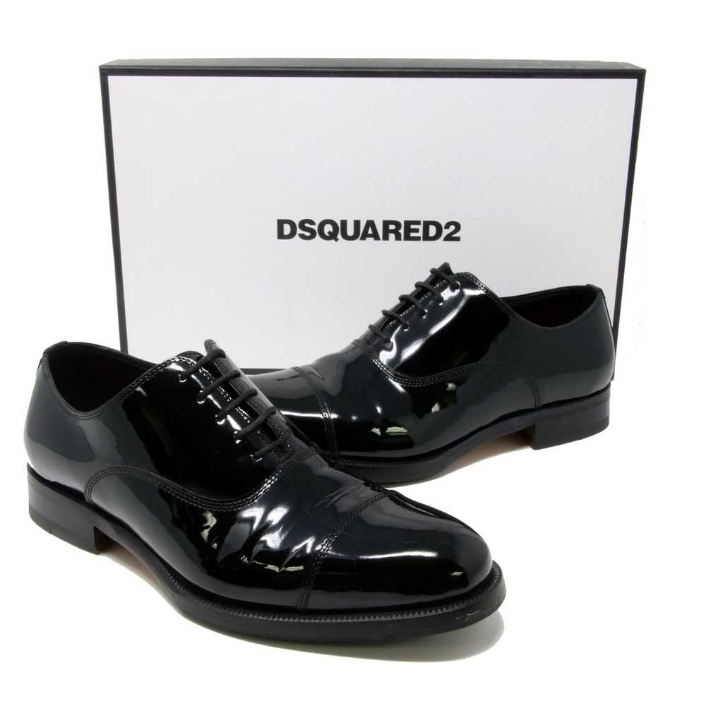 Dsquared2 Signature Vernice Patent Leather Laced … - image 6