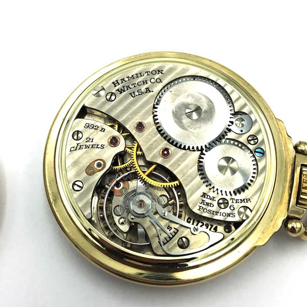 Hamilton 992B Railway Special Pocket Watch - image 4