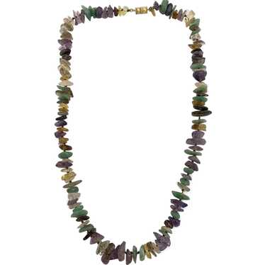 Vintage Les Bernard Gemstones Necklace