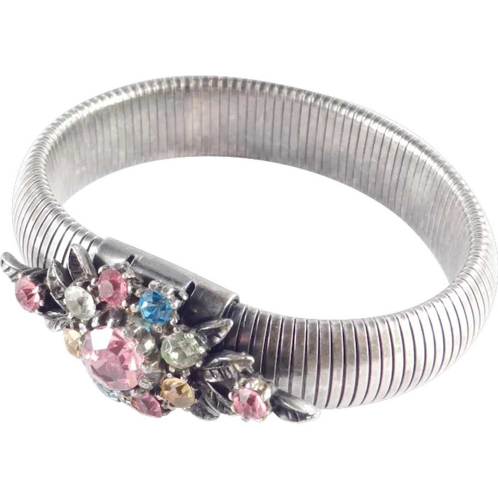 Coro Pegasus Rhinestone Expansion Bracelet - image 1