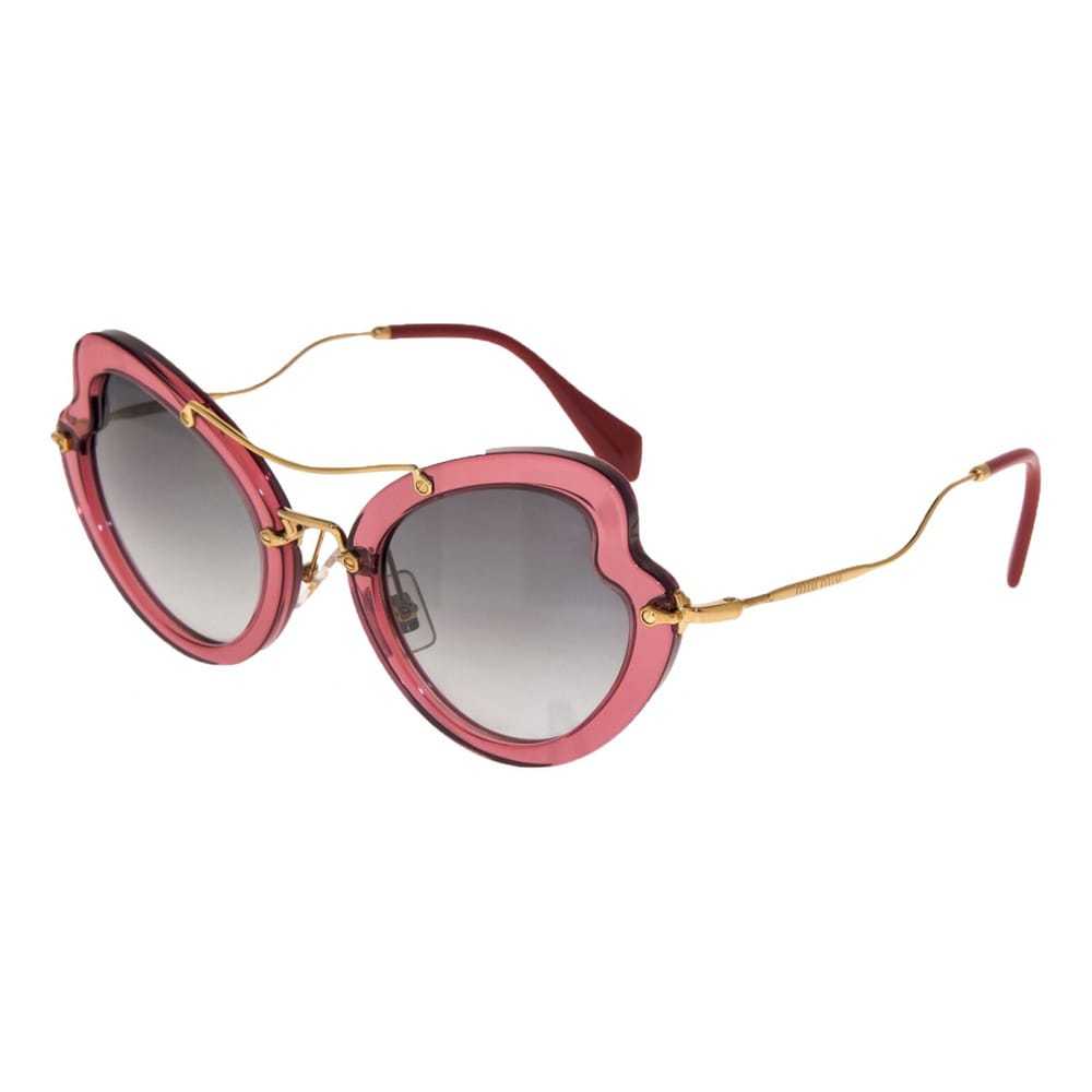 Miu Miu Oversized sunglasses - Gem