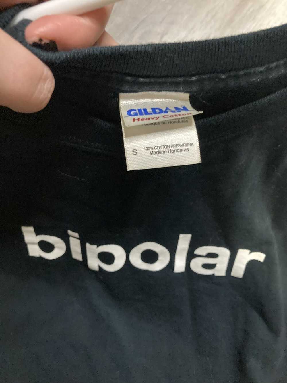 Custom × Rare × Vintage Bipolar T-shirt rare cust… - image 2