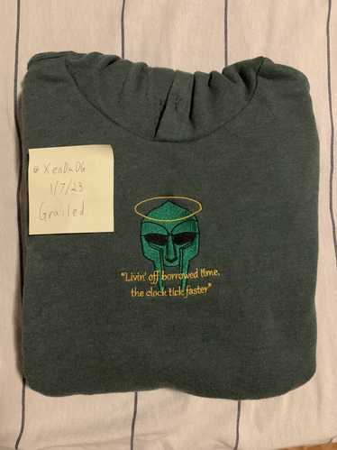 Custom MF DOOM embroidered hoodie Custom