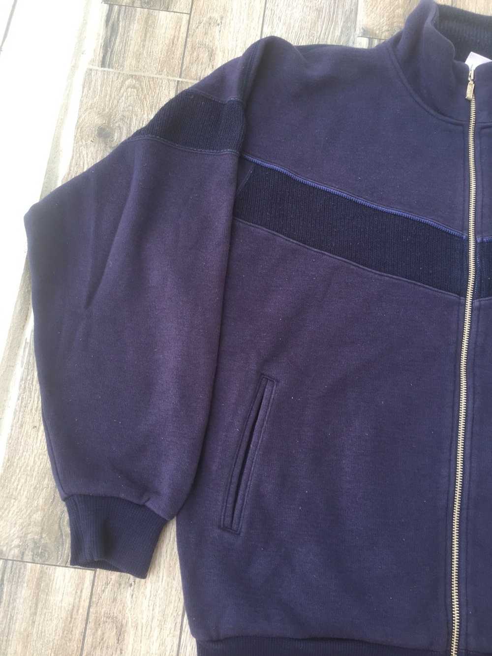 Descente × Ncaa × Vintage Ncaa Sweater Jacket Spe… - image 5