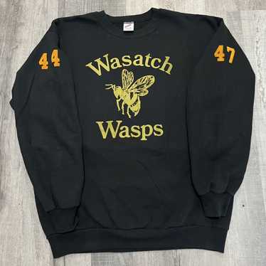 Jerzees × Vintage VTG Wasatch Wasps Utah Flock Pri