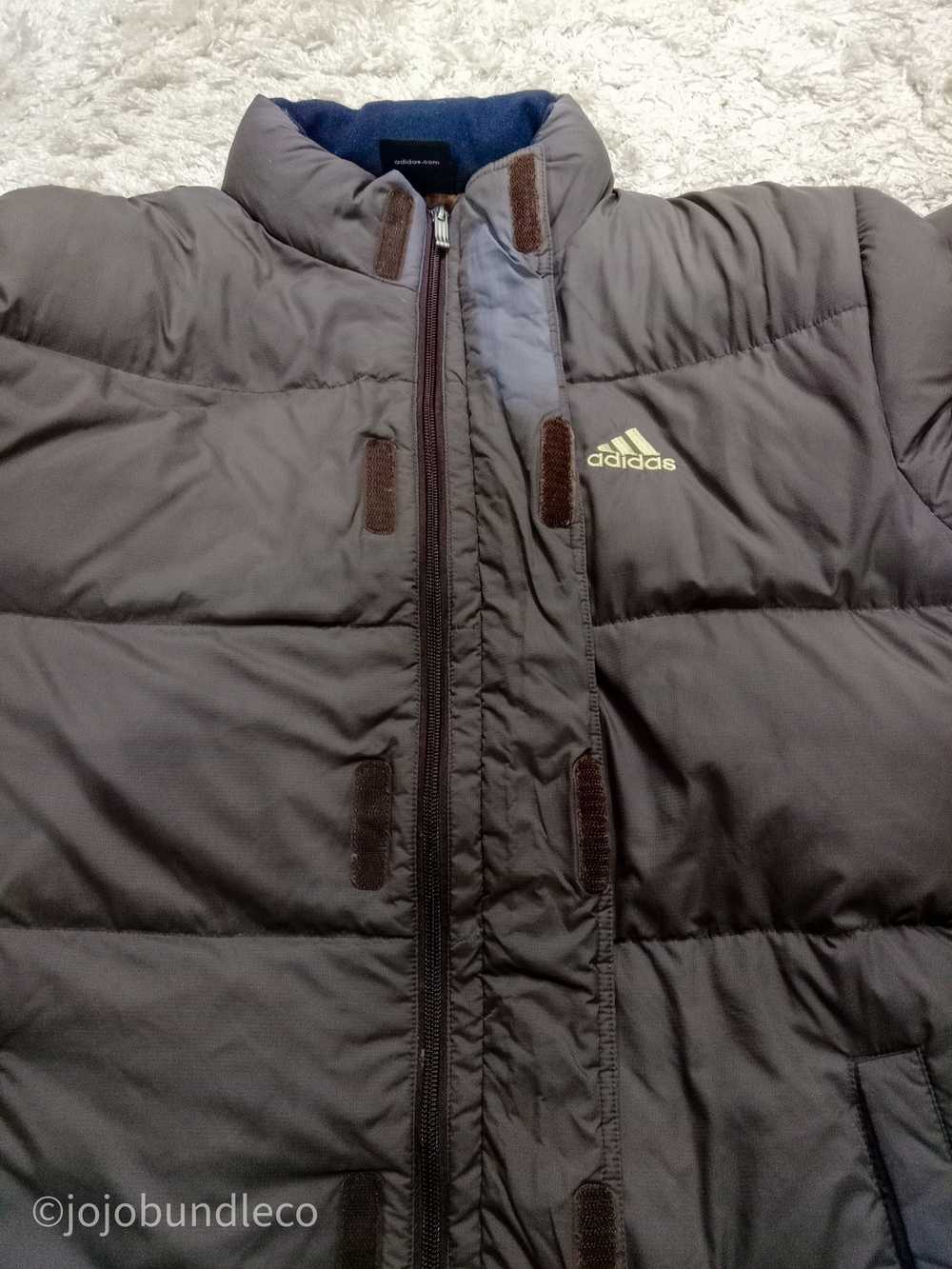 Adidas × Vintage 3 stripes Adidas down jacket - image 6