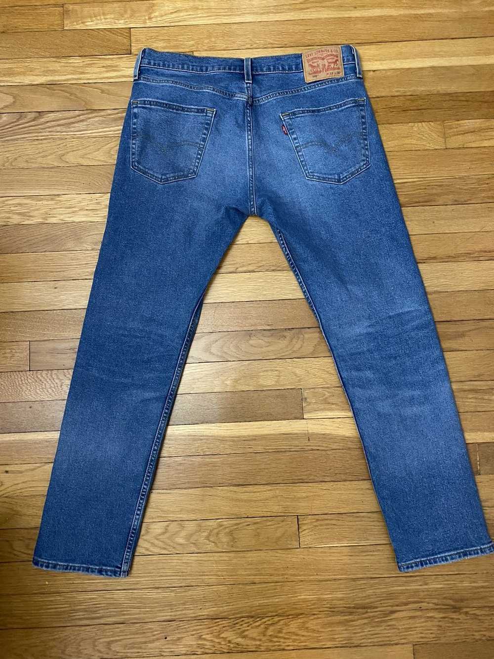 Levi's Levi’s 502 Medium Wash Denim Jeans Taper 3… - image 2