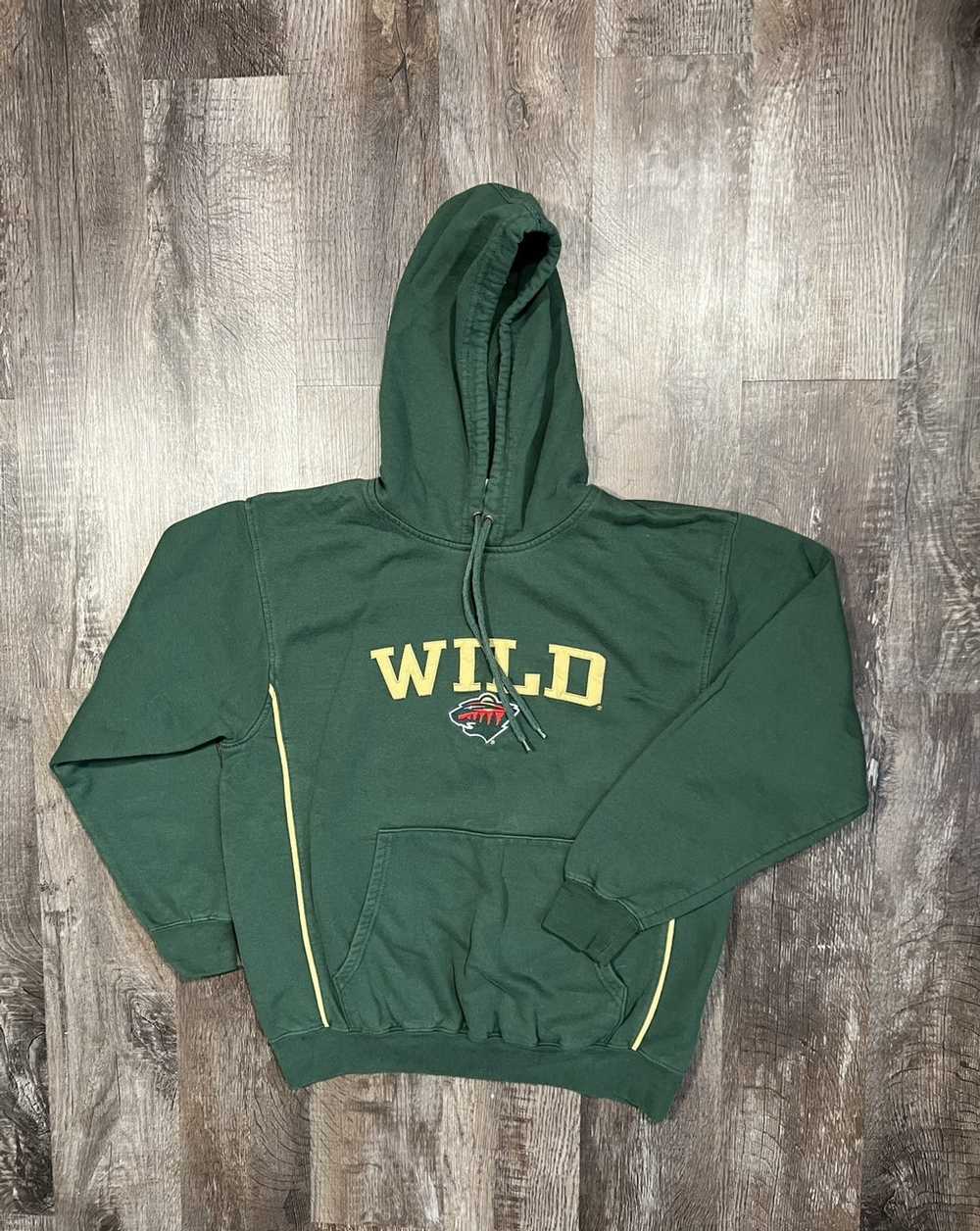 Retro Old Time Hockey Minnesota Wild full zip jacket sweatshirt