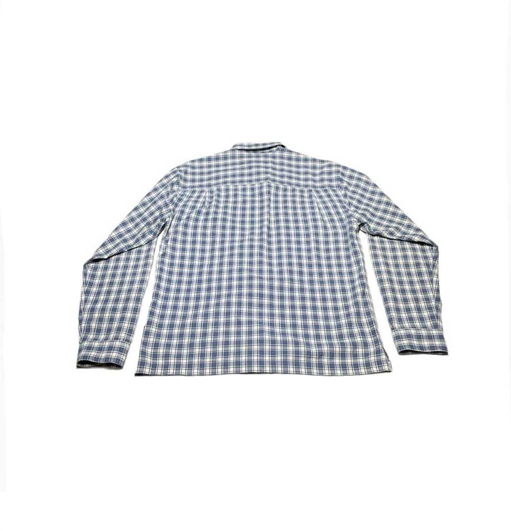 Patagonia Mens Patagonia plaid organic cotton lon… - image 5