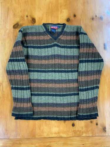 Coloured Cable Knit Sweater × Vintage Vintage Hor… - image 1