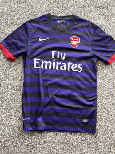 Arsenal Jersey Player Issue Away shirt 2011 - 2012 Black Blue Nike Trikot  Mens M