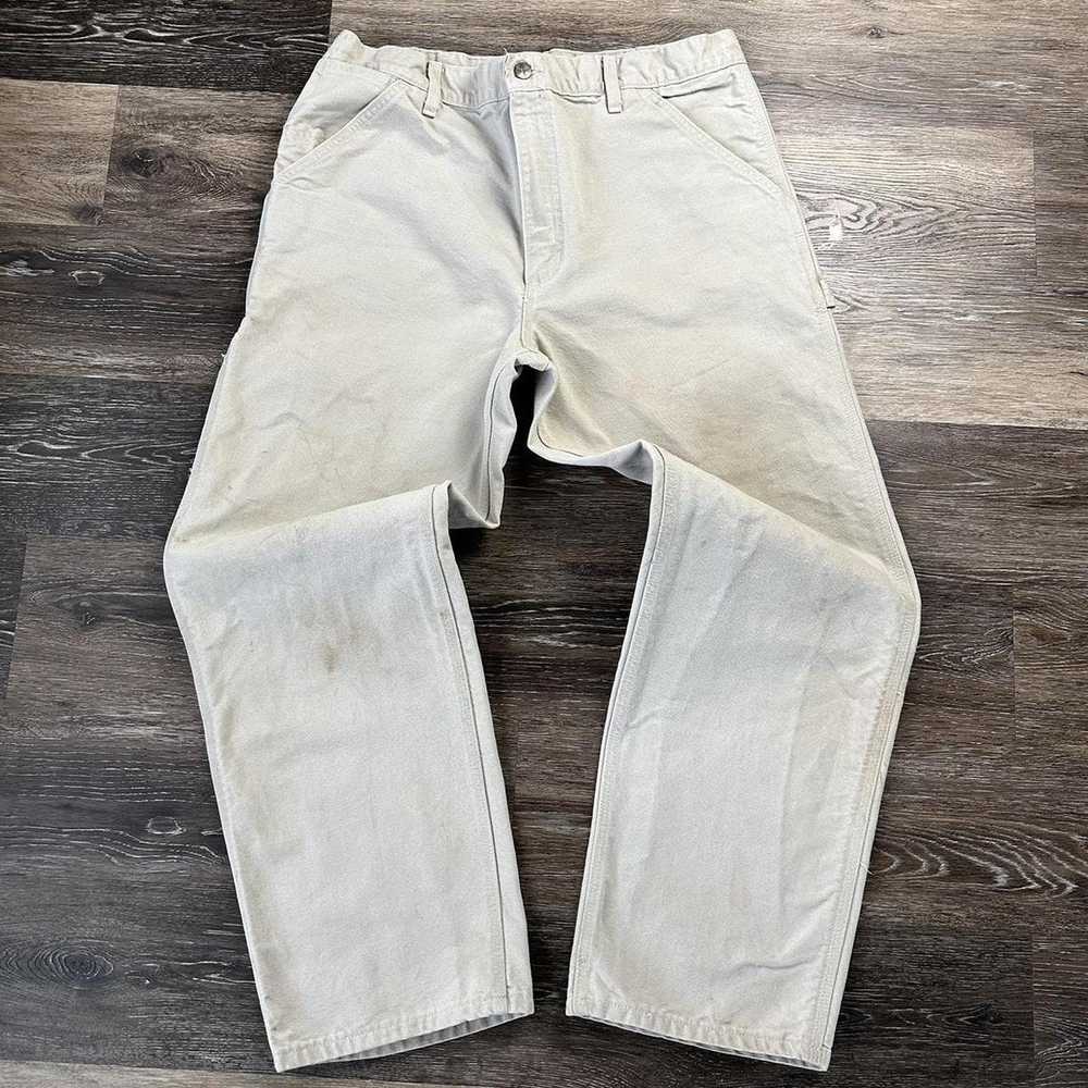 Carhartt carhartt cream work pants - image 1