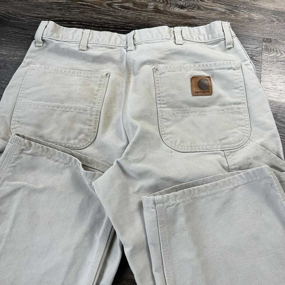 Carhartt carhartt cream work pants - image 3