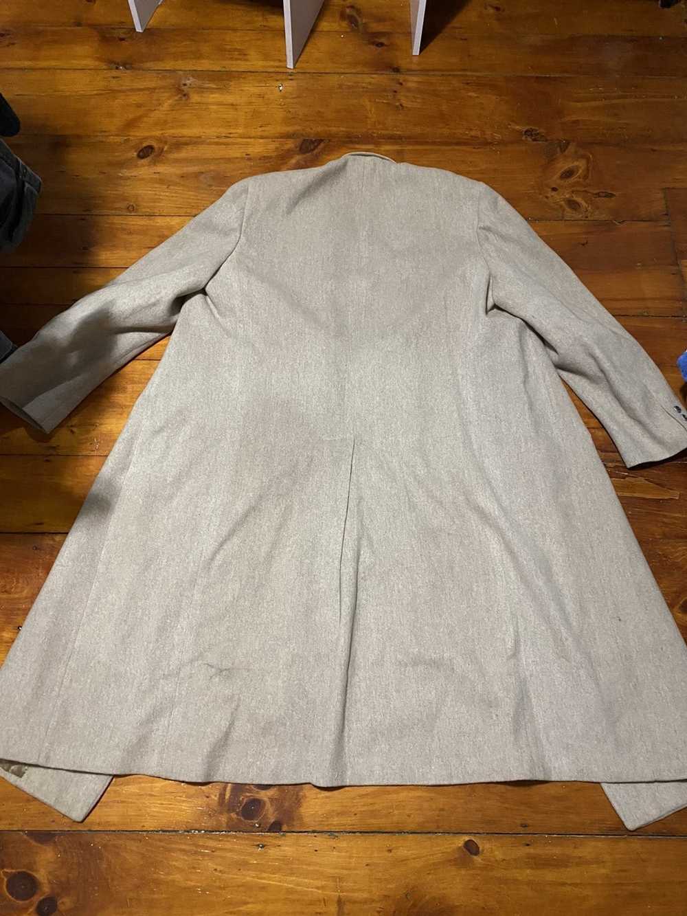 Pierre Cardin Pierre Cardin 100% Wool Overcoat Be… - image 6